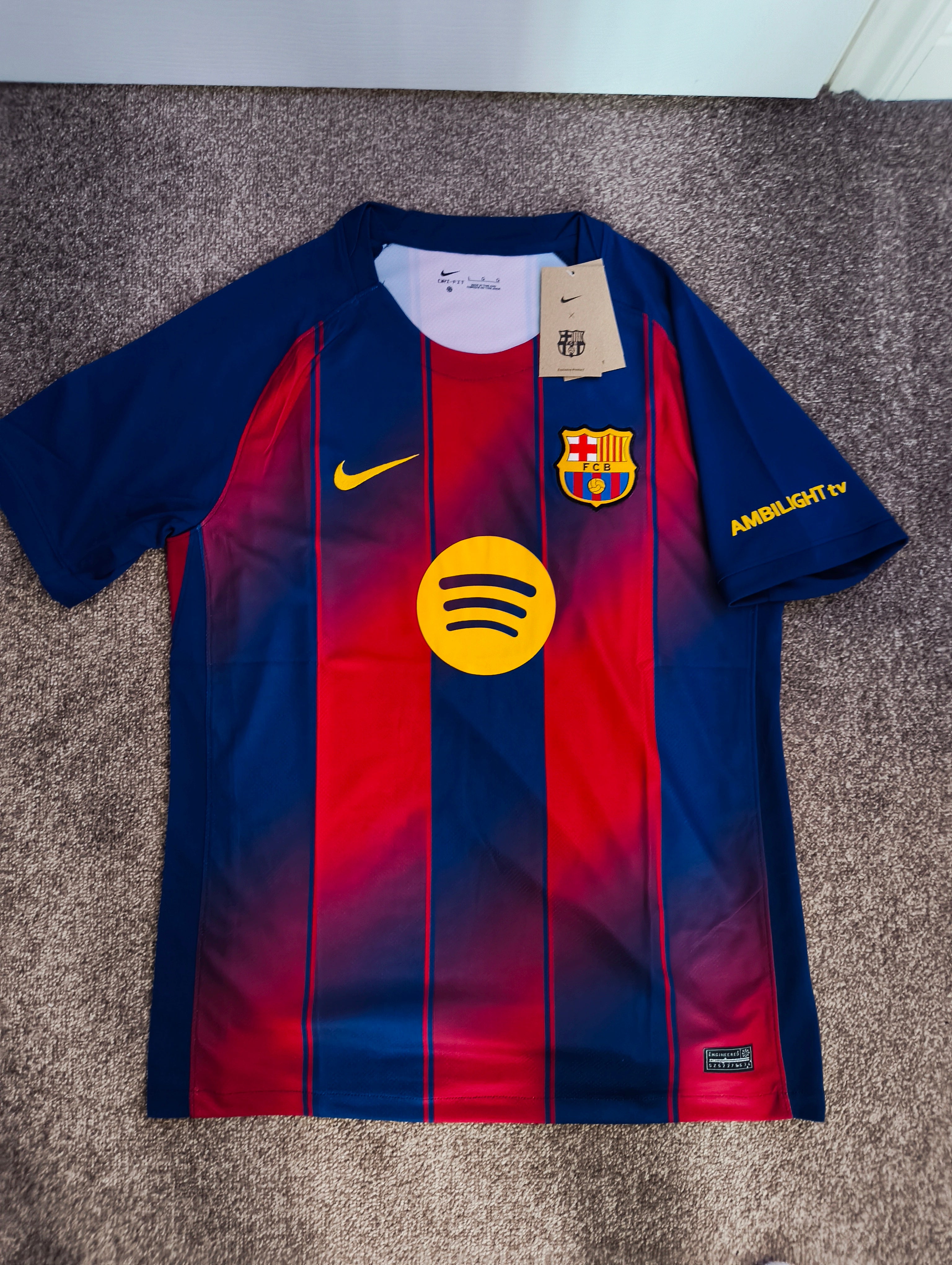 Barcelona 25/26 Home Jersey