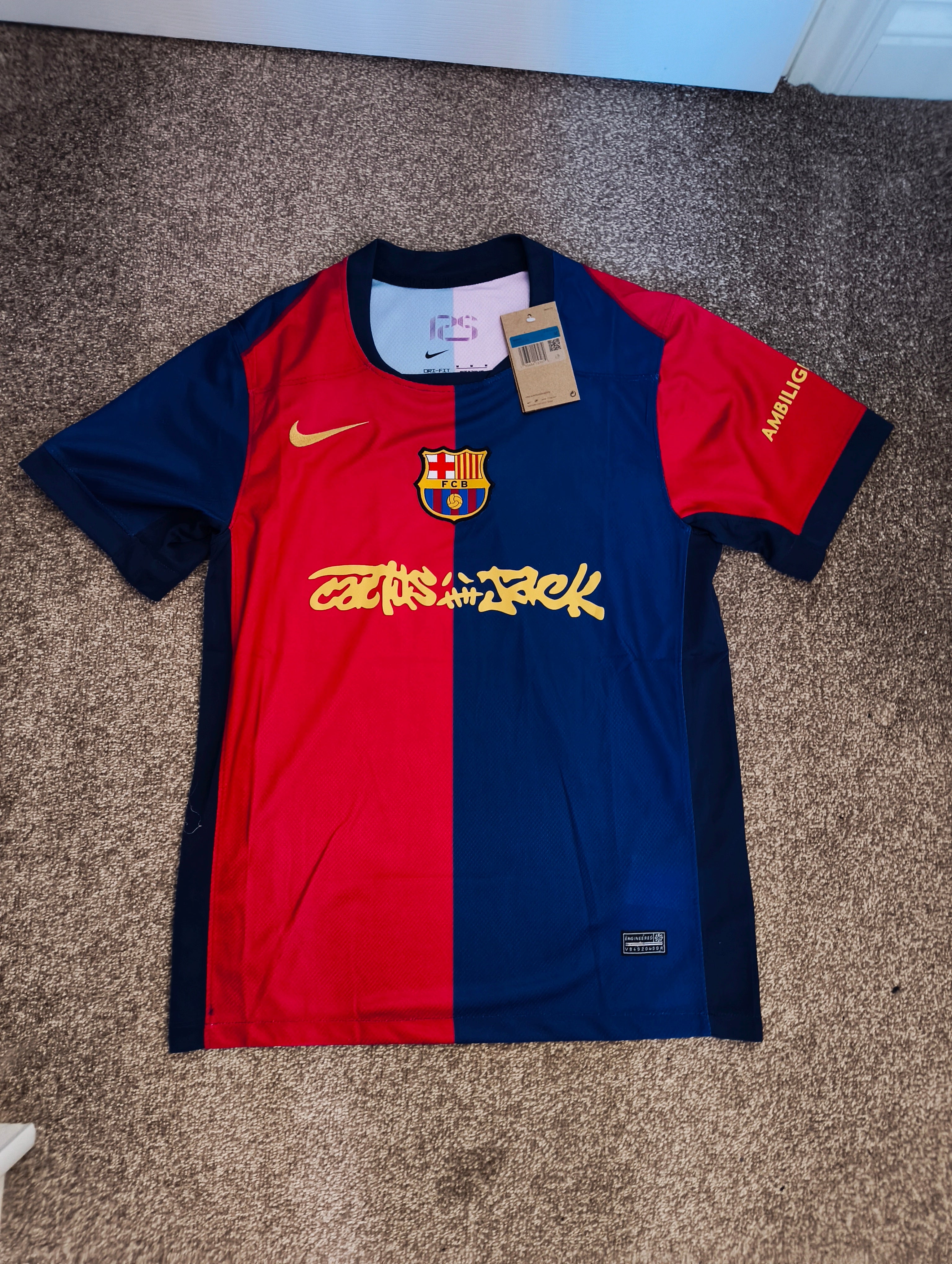 Travis Scott X Barcelona Jersey