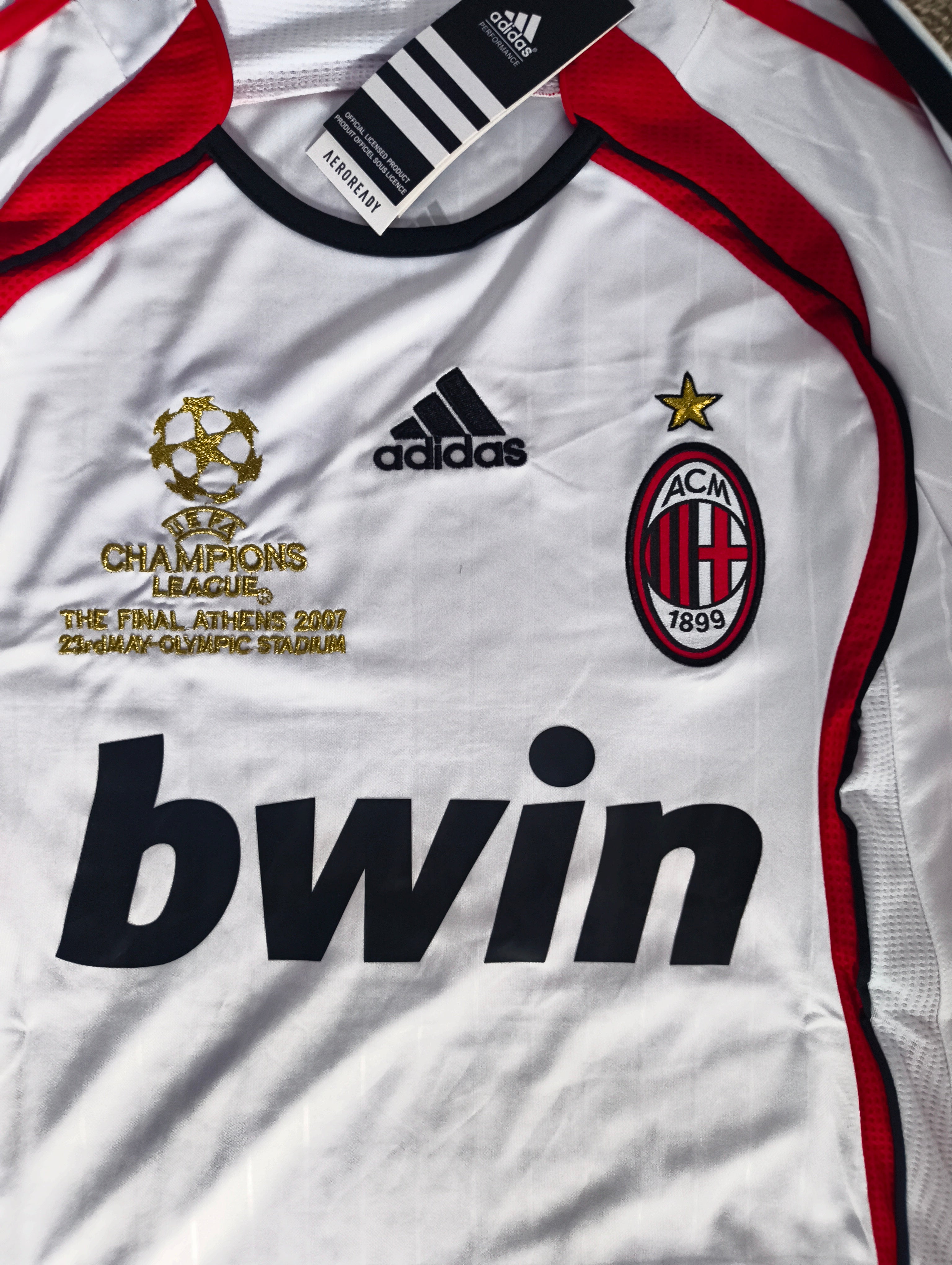 AC Milan '07 Champions League Jersey
