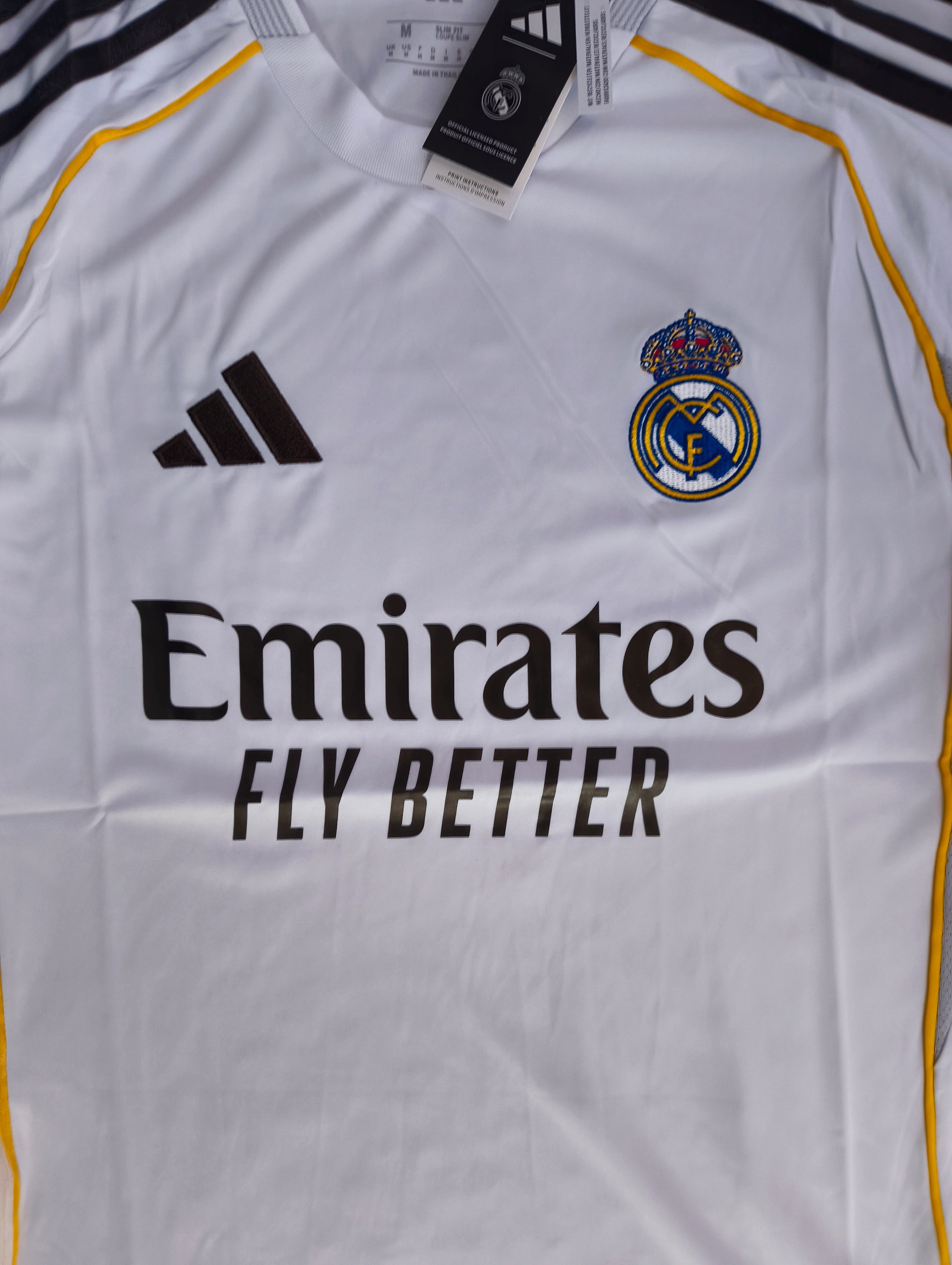 Real Madrid 25/26 Home Jersey